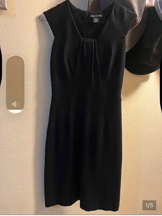 Banana Republic Dresses & Skirts - Banana Republic Black Sleeveless Lined Dress Rayon Blend 0P 14” p2p
